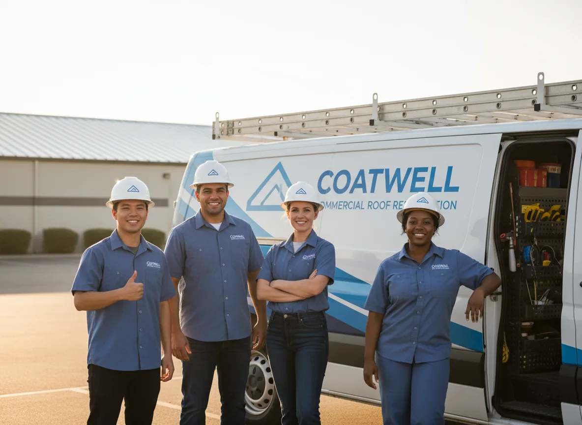 Commercial roof coating company in Mallie, KY